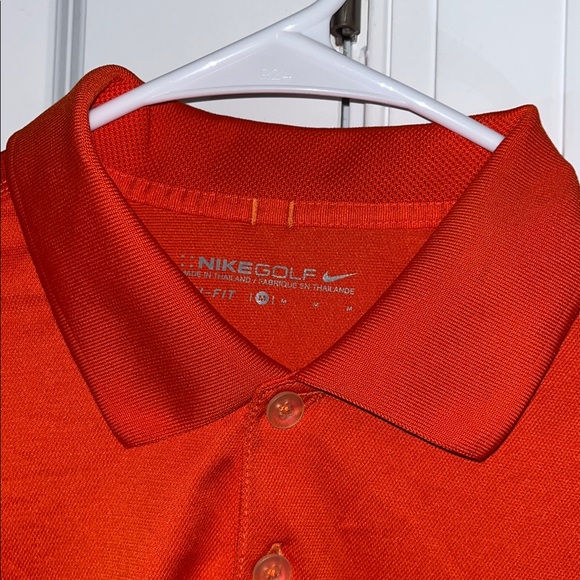 Orange Nike Golf Men’s Clemson Tigers paw Team regular polo shirt M NCAA College - Picture 3 of 3